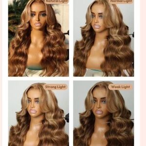 Lee Honey Blonde Body Wave Wig